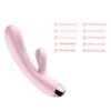 Wibrator- B -  Series, Silicone Vibrator Pink USB 10 Function / Heating
